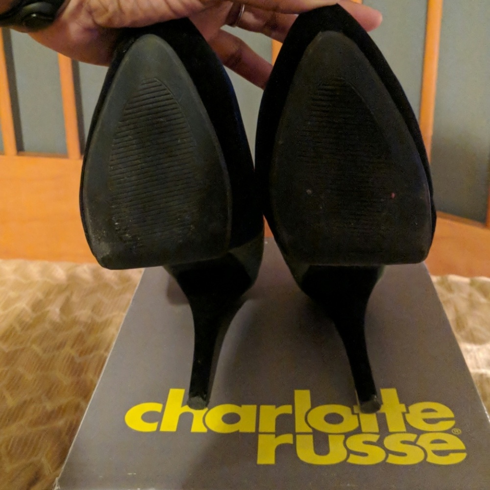 Charlotte Russe Multi Colored Pumps Sz10 - Picture 4 of 4